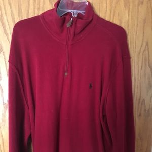 Polo Qtr Zip Sweater